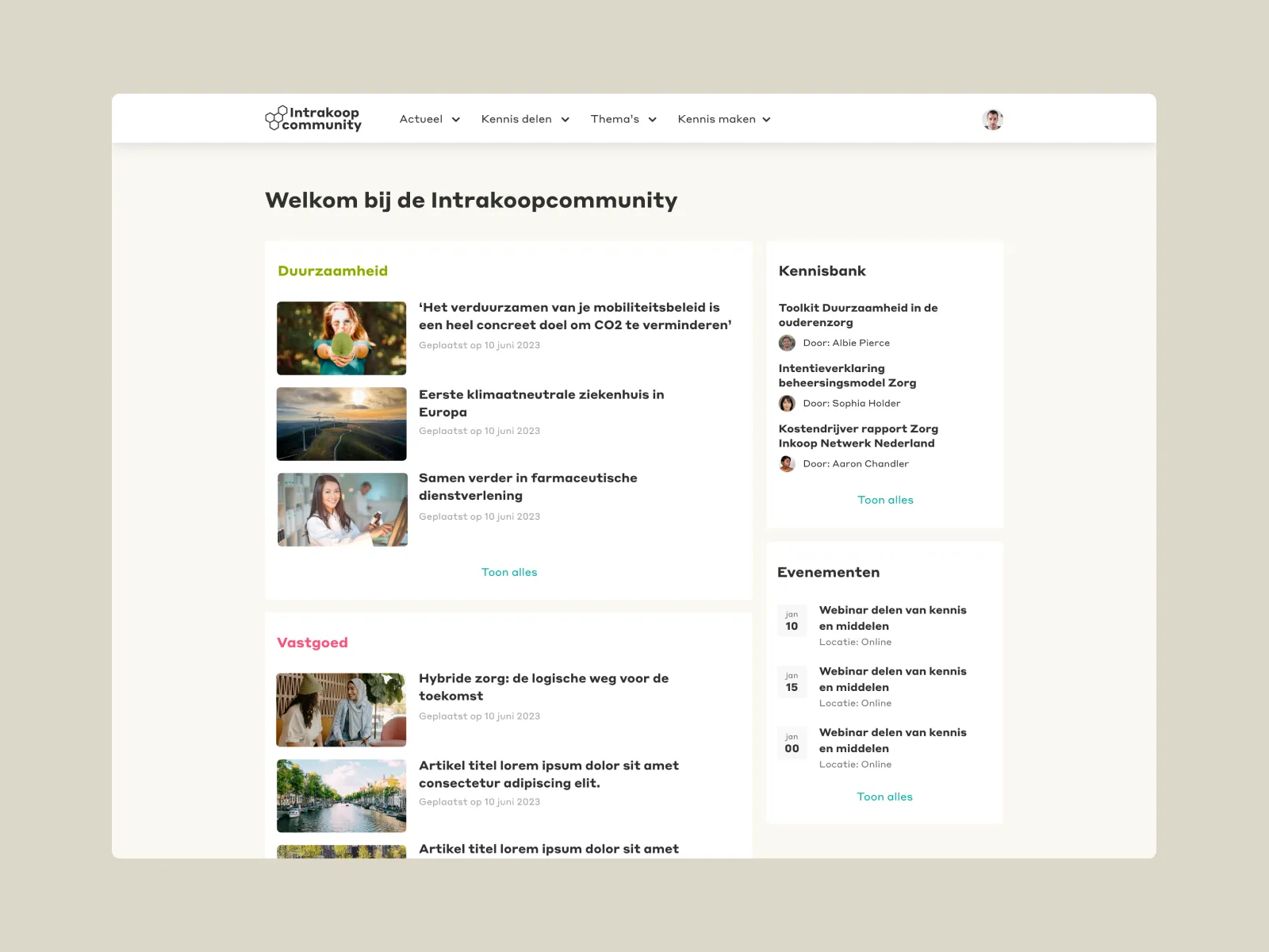 Intrakoop Community - 1