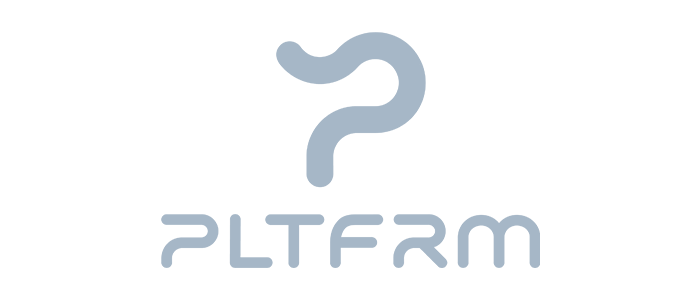 PLTFRM logo unhovered